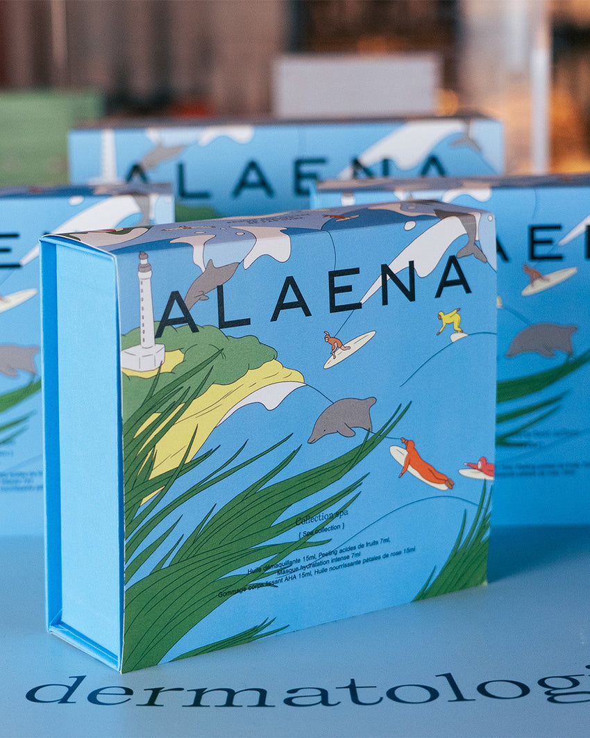 Les coffrets illustrés Ana Tortos x Alaena : une rencontre entre art et cosmétologie du vivant