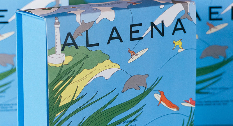 Los estuches ilustrados Ana Tortos x Alaena: un encuentro entre arte y cosmetología viva