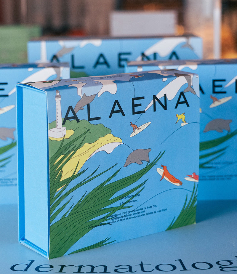 Les coffrets illustrés Ana Tortos x Alaena : une rencontre entre art et cosmétologie du vivant