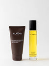 Duo Exfoliation & Fermeté Alaena composé du Gommage Corps Lissant AHA et de l'Huile de Massage Tonifiante