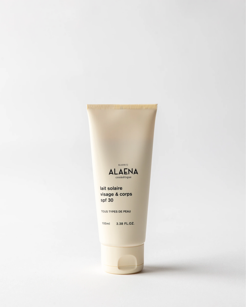 Lait solaire SPF30 visage et corps