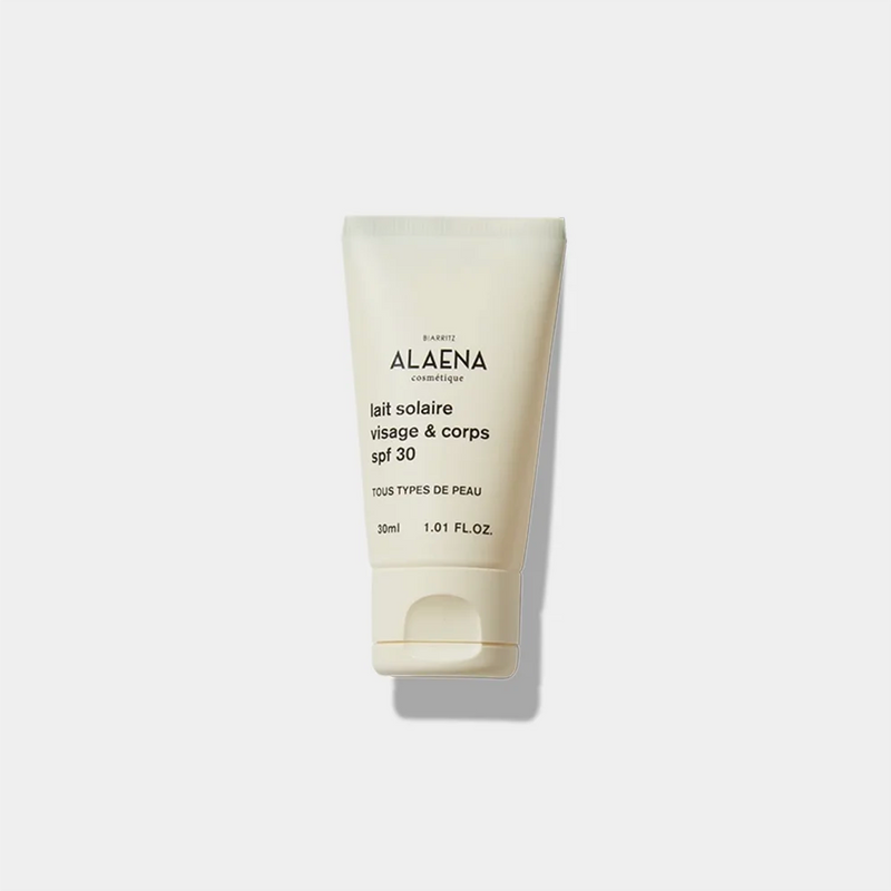 Lait solaire SPF30 visage et corps 30 mL